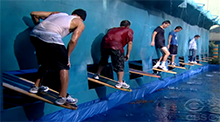 Big Brother 12 Hang 10 HoH Competition